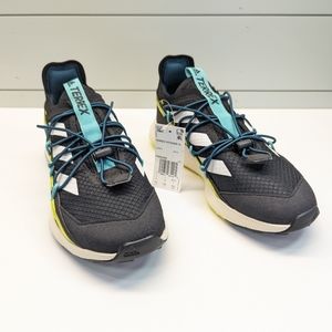 Adidas Terrex Voyager 21 Black Acid Mint Hiking Trail Sneakers size Men's 7.5